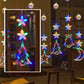⏳LAST DAY SALE ONLY ￡10.99!!🎄❄️ DIY Christmas Snowflake Suction Cup LED Lights ✨ | Battery Operated, Warm & Multi-Colour, Window Suction Lights, Christmas Home & Party Decor