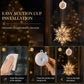 ⏳LAST DAY SALE ONLY ￡10.99!!🎄❄️ DIY Christmas Snowflake Suction Cup LED Lights ✨ | Battery Operated, Warm & Multi-Colour, Window Suction Lights, Christmas Home & Party Decor