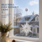 ⏳LAST DAY SALE ONLY ￡10.99!!🎄❄️ DIY Christmas Snowflake Suction Cup LED Lights ✨ | Battery Operated, Warm & Multi-Colour, Window Suction Lights, Christmas Home & Party Decor