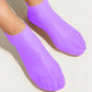 🔥Máscara hidratante para os pés, meias de silicone esfoliantes, meias de proteção para a praia