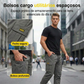 ⏳🔥50% DE DESCONTO POR TEMPO LIMITADO! 👖 Calças cargo casuais para homem – Elegantes, confortáveis e ajustáveis ✨